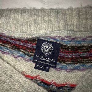 American Eagle Striped Sweater